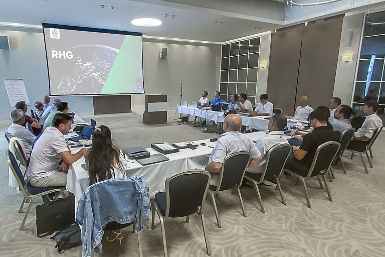 Meeting während des RHG-Treffens in Kroatien