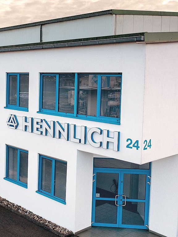 Firmengebäude von Hennlich HCT GmbH in Sankt Ingbert